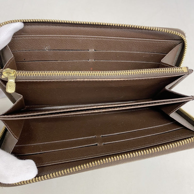 【6gd4625】ルイヴィトン 長財布 ダミエ ジッピーウォレット N41661 エベヌ【中古】メンズ レディース ユニセックス