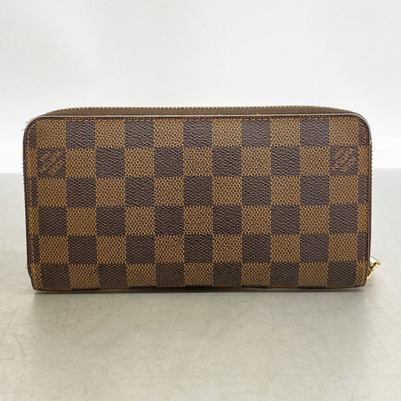 【6gd4625】ルイヴィトン 長財布 ダミエ ジッピーウォレット N41661 エベヌ【中古】メンズ レディース ユニセックス