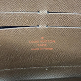 【6gd4625】ルイヴィトン 長財布 ダミエ ジッピーウォレット N41661 エベヌ【中古】メンズ レディース ユニセックス