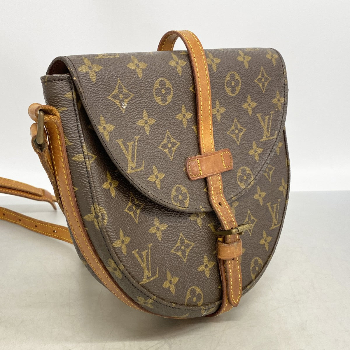 【6gd4635】ルイヴィトン ショルダーバッグ モノグラム シャンティMM M51233 ブラウン【中古】レディース