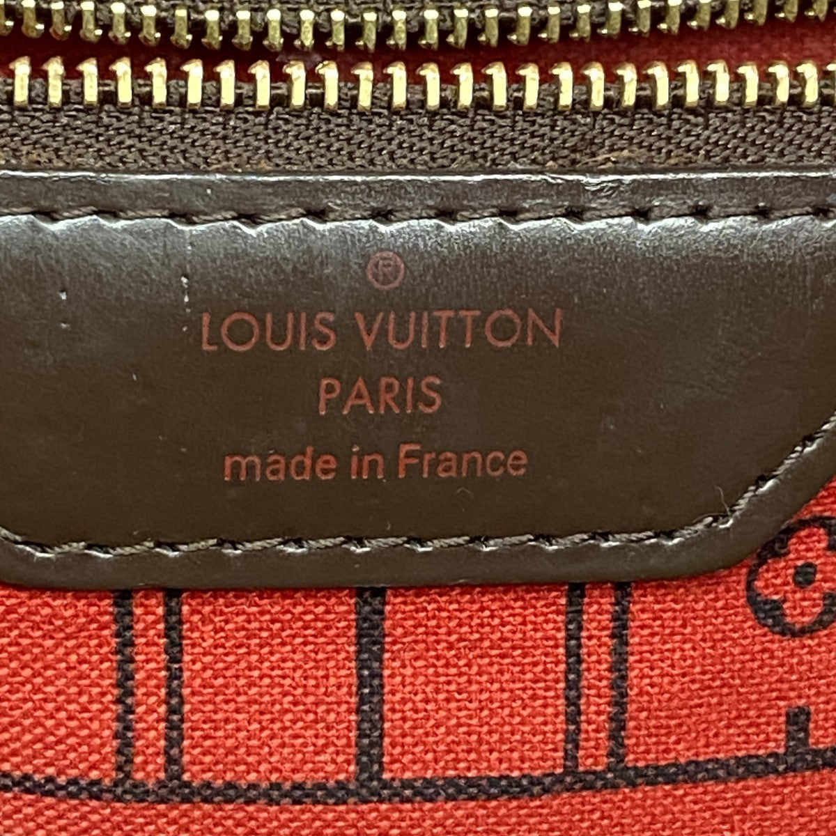 【6gd4637】ルイヴィトン トートバッグ ダミエ ネヴァーフルMM N51105 エベヌ【中古】レディース