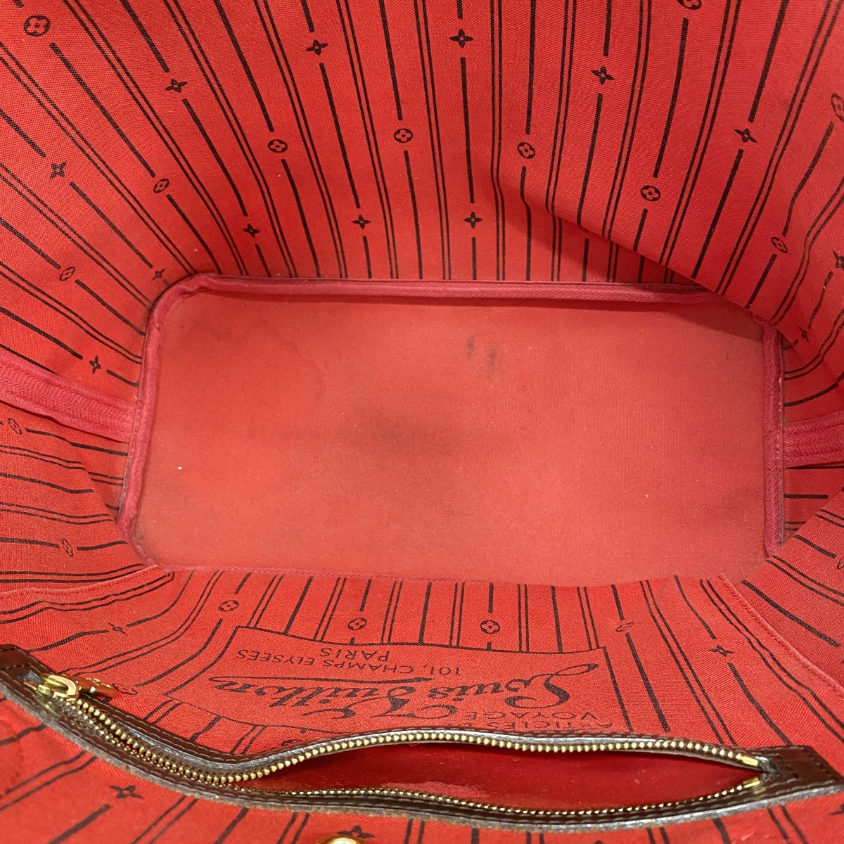 【6gd4637】ルイヴィトン トートバッグ ダミエ ネヴァーフルMM N51105 エベヌ【中古】レディース