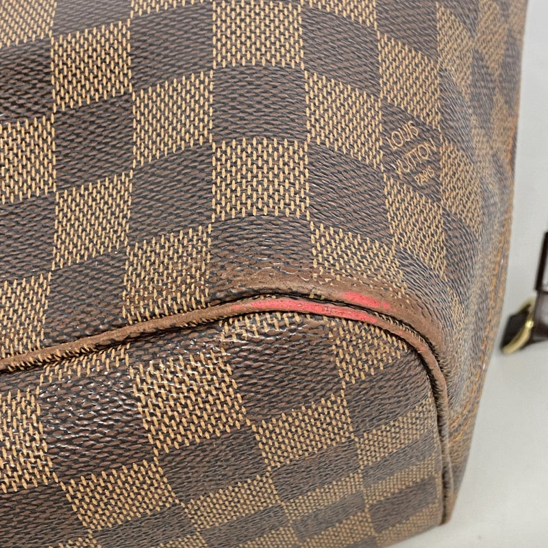 【6gd4637】ルイヴィトン トートバッグ ダミエ ネヴァーフルMM N51105 エベヌ【中古】レディース