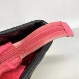 【6gd4641-k】シャネル トートバッグ カンボン ラムスキン ブラック シルバー金具【中古】レディース