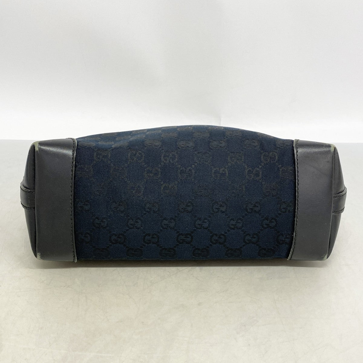 【6gd4643-k】グッチ トートバッグ GGキャンバス 269878 キャンバス ブラック シャンパンゴールド金具【中古】レディース