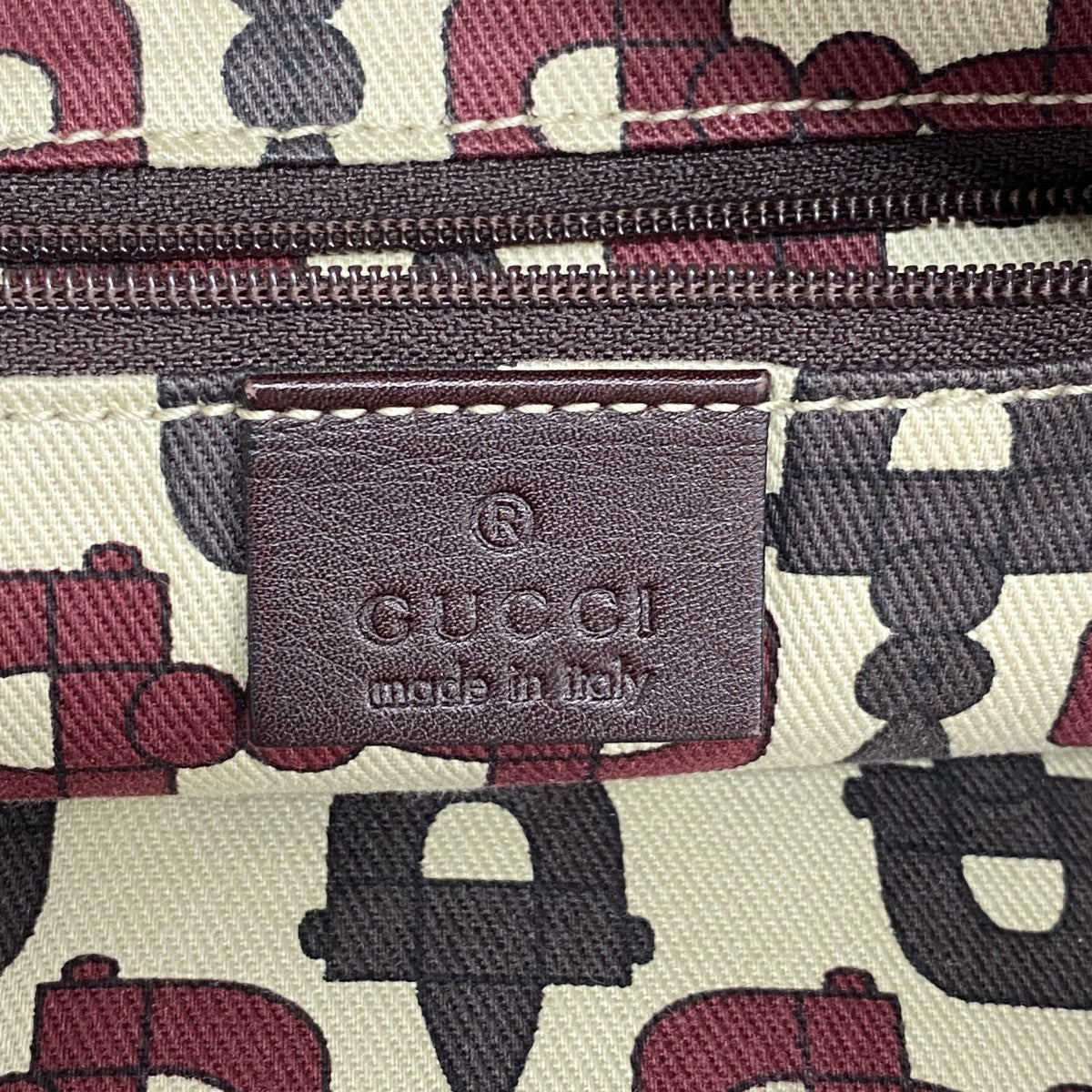 【6gd4646-k】グッチ ショルダーバッグ グッチシマ 131326 レザー ブラウン シャンパンゴールド金具【中古】レディース
