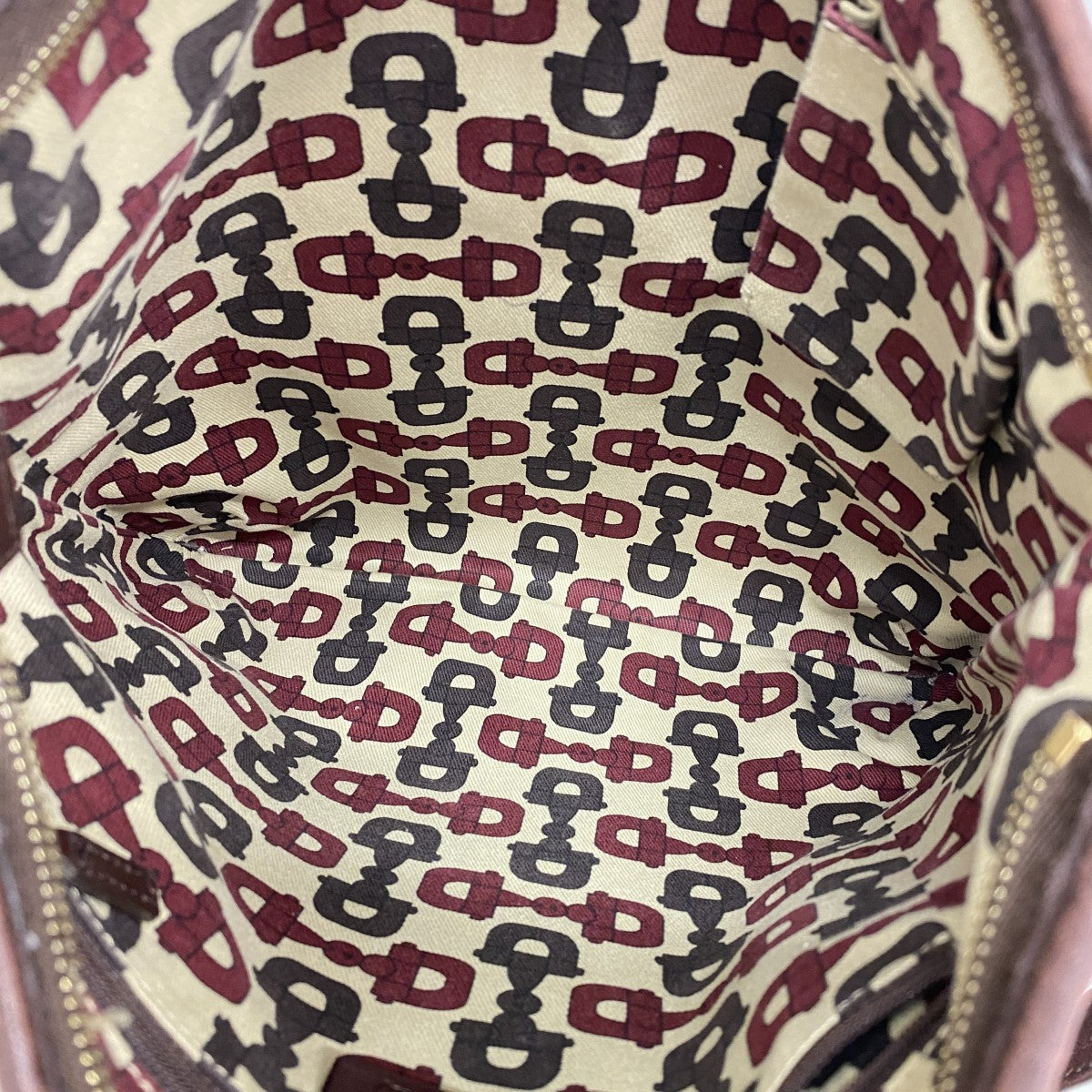 【6gd4646-k】グッチ ショルダーバッグ グッチシマ 131326 レザー ブラウン シャンパンゴールド金具【中古】レディース