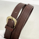 【6gd4646-k】グッチ ショルダーバッグ グッチシマ 131326 レザー ブラウン シャンパンゴールド金具【中古】レディース