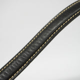 【6gd4648-k】グッチ ショルダーバッグ 001 4214 レザー ブラック シャンパンゴールド金具【中古】レディース