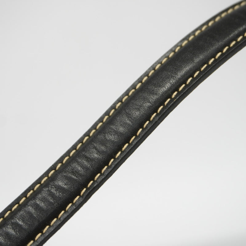 【6gd4648-k】グッチ ショルダーバッグ 001 4214 レザー ブラック シャンパンゴールド金具【中古】レディース