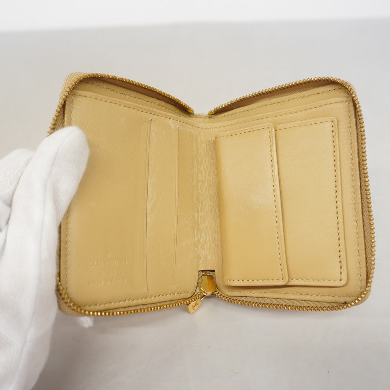 【6gd4656-k】ルイヴィトン 財布 ヴェルニ ブルーム M91015 ベージュ【中古】レディース