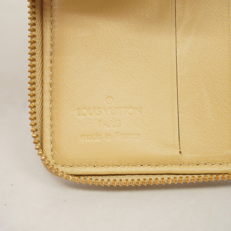 【6gd4656-k】ルイヴィトン 財布 ヴェルニ ブルーム M91015 ベージュ【中古】レディース