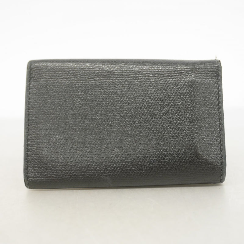 【6gd4657-k】シャネル キーケース ココボタン キャビアスキン ブラック ゴールド金具【中古】レディース