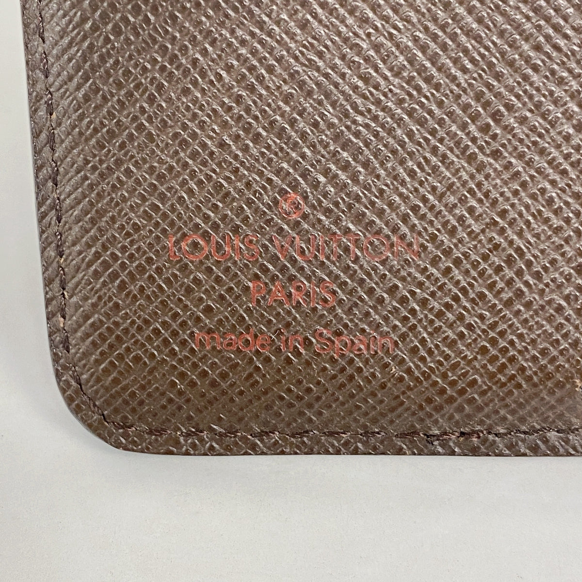 【6gd4663】ルイヴィトン 財布 ダミエ コンパクトジップ N61668 エベヌ【中古】レディース