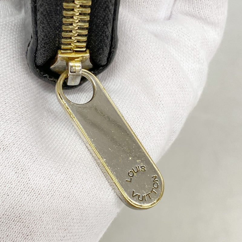 【6gd4671】ルイヴィトン 長財布 エピ ジッピーウォレットラブロック M3991 ノワール【中古】レディース
