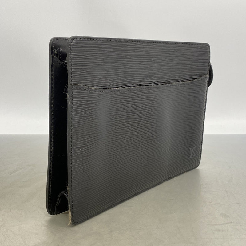 【6gd4672】ルイヴィトン クラッチバッグ エピ ポシェットオム M52522 ノワール【中古】メンズ