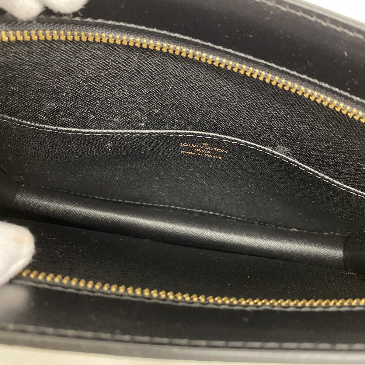 【6gd4672】ルイヴィトン クラッチバッグ エピ ポシェットオム M52522 ノワール【中古】メンズ