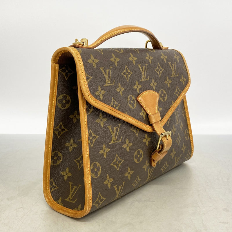 【6gd4677】ルイヴィトン ハンドバッグ モノグラム ベルエア M51122 ブラウン 2wayバッグ【中古】レディース