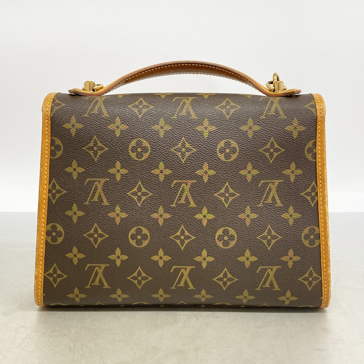 【6gd4677】ルイヴィトン ハンドバッグ モノグラム ベルエア M51122 ブラウン 2wayバッグ【中古】レディース