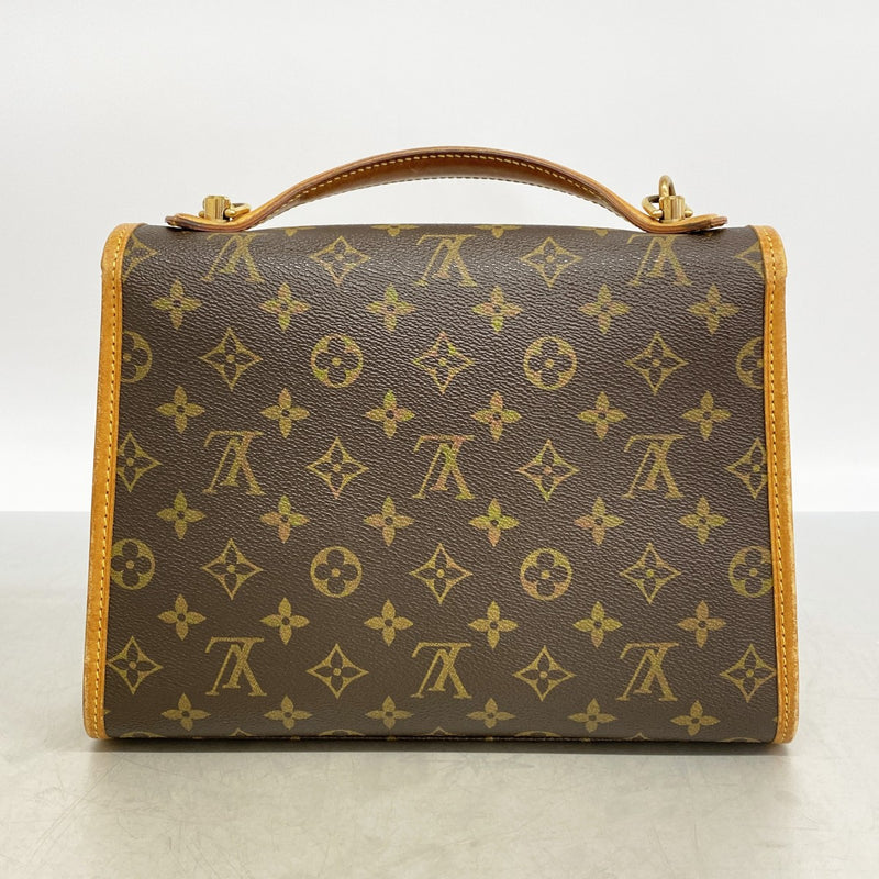 【6gd4677】ルイヴィトン ハンドバッグ モノグラム ベルエア M51122 ブラウン 2wayバッグ【中古】レディース