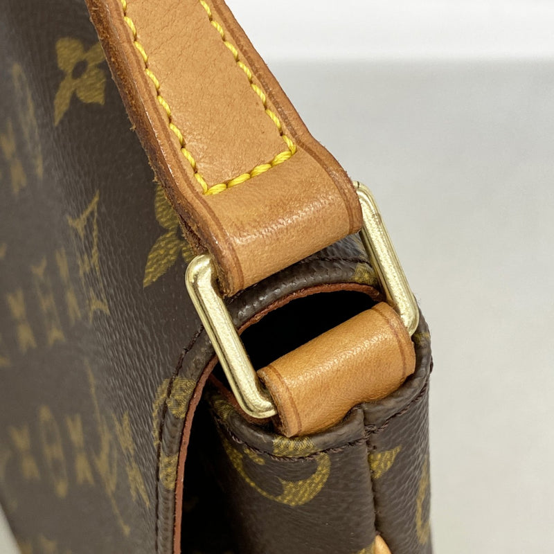 【6gd4678】ルイヴィトン ショルダーバッグ モノグラム ミュゼットタンゴショートストラップ M51257 ブラウン【中古】レディース