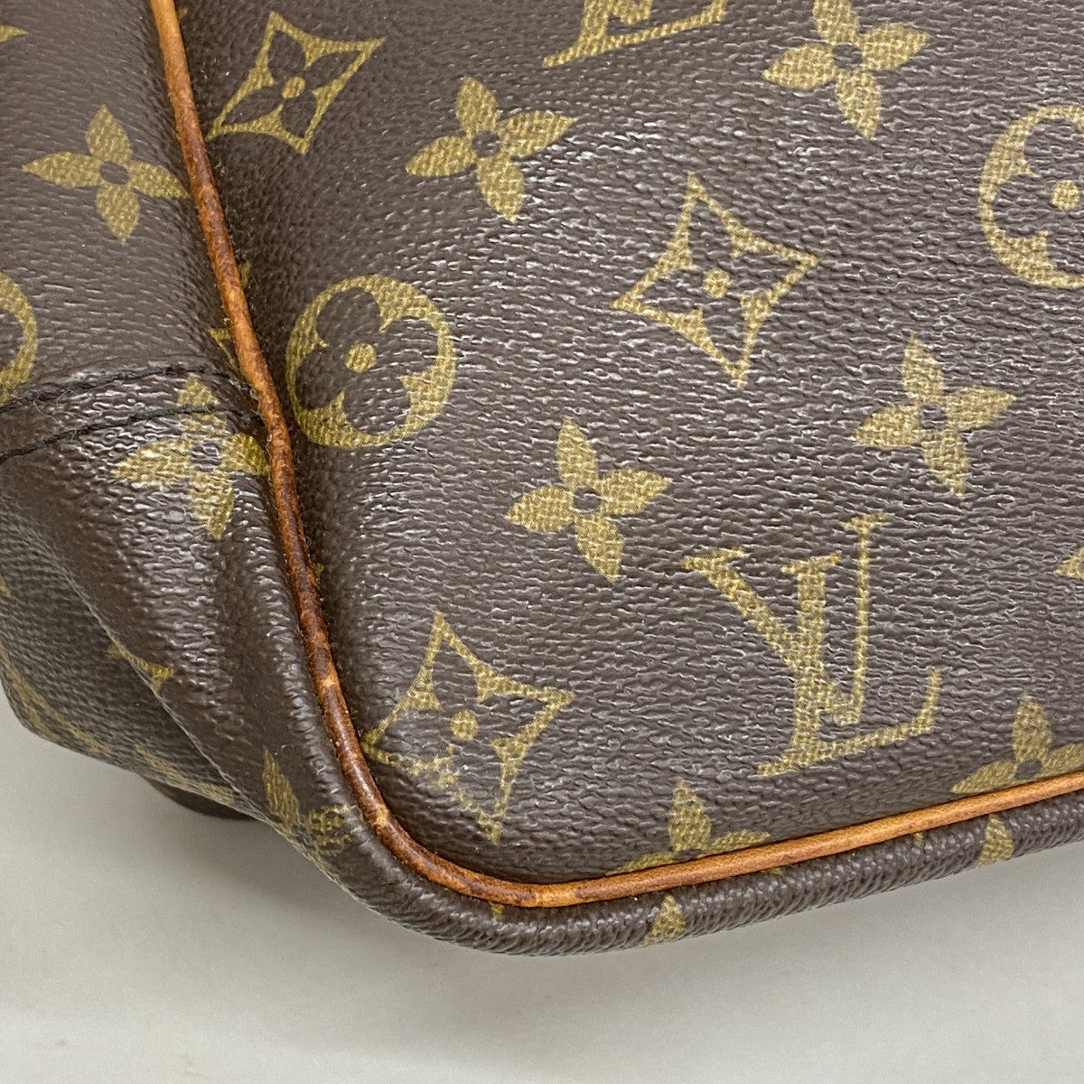 【6gd4679】ルイヴィトン ハンドバッグ モノグラム ドーヴィル M47270 ブラウン【中古】レディース