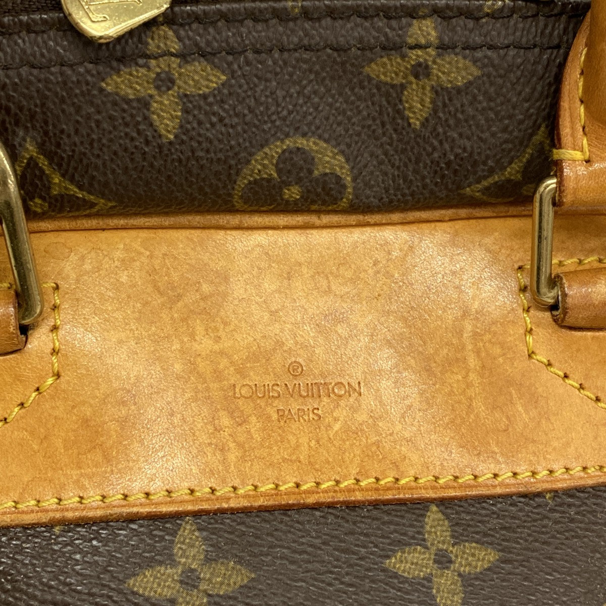 【6gd4679】ルイヴィトン ハンドバッグ モノグラム ドーヴィル M47270 ブラウン【中古】レディース