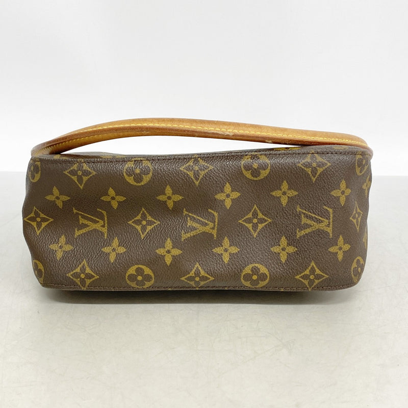 【6gd4685】ルイヴィトン ショルダーバッグ モノグラム ルーピングMM M51146 ブラウン【中古】レディース