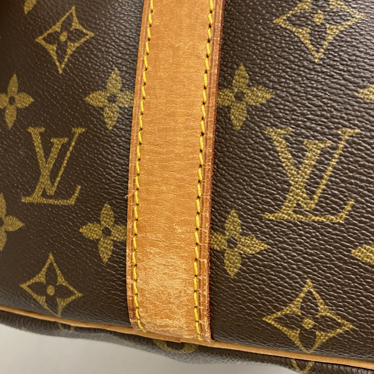 【6gd4687】ルイヴィトン ボストンバッグ モノグラム キーポルバンドリエール45 M41418 ブラウン【中古】メンズ レディース ユニセックス