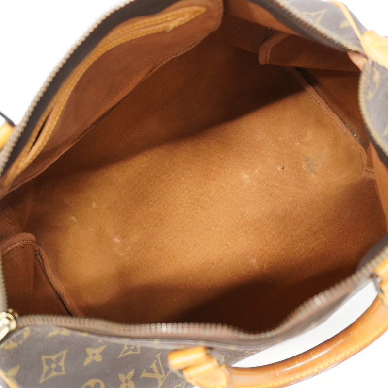 【6gd4701】ルイヴィトン ハンドバッグ モノグラム スピーディ35 M41107 ブラウン【中古】レディース