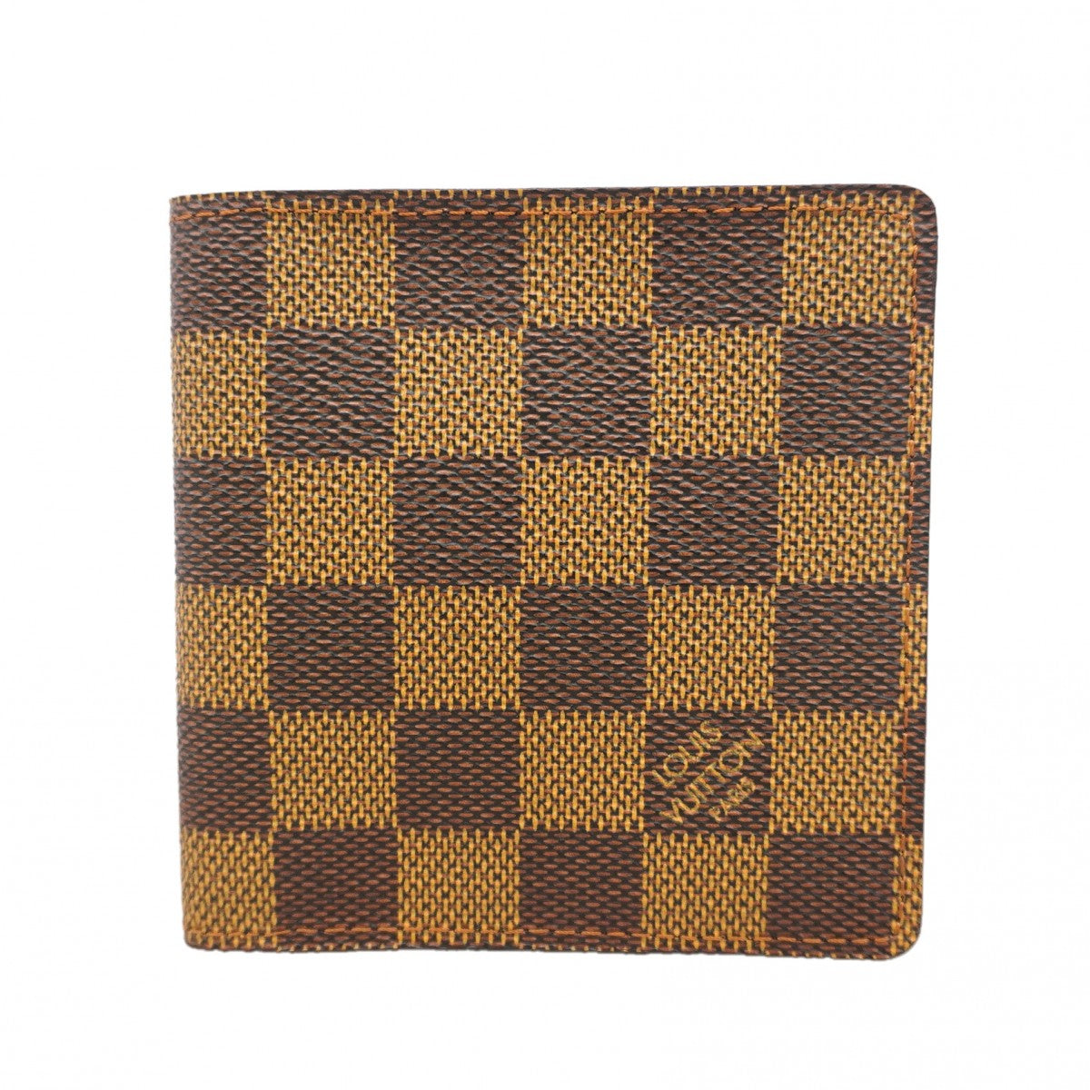 【6gd4708】ルイヴィトン 札入れ ダミエ ポルトビエ６カルトクレディ N61666 エベヌ【中古】メンズ