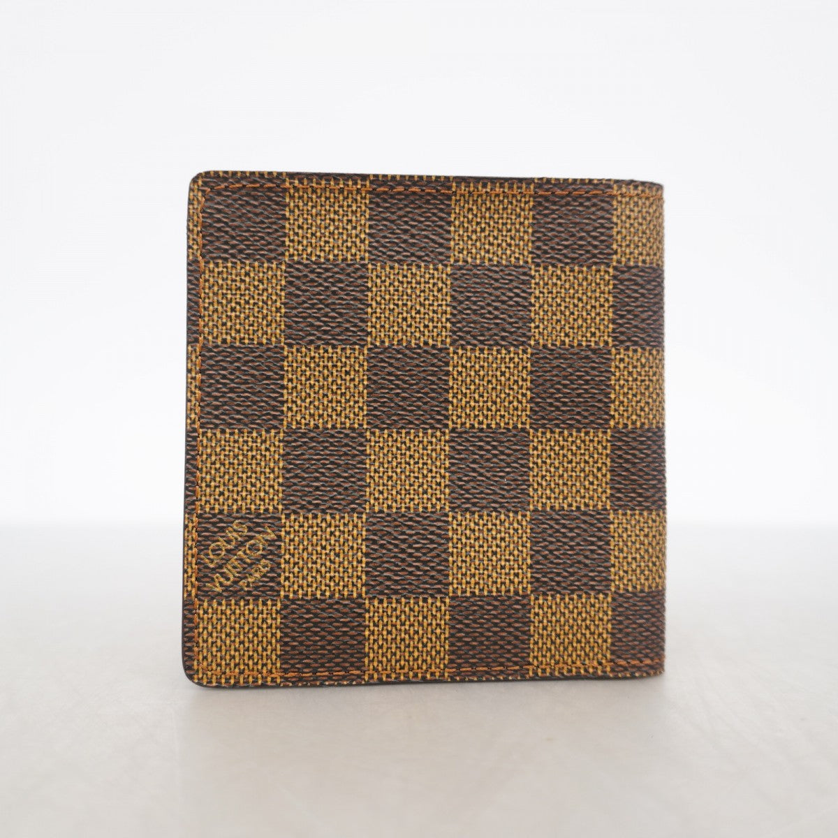 【6gd4708】ルイヴィトン 札入れ ダミエ ポルトビエ６カルトクレディ N61666 エベヌ【中古】メンズ