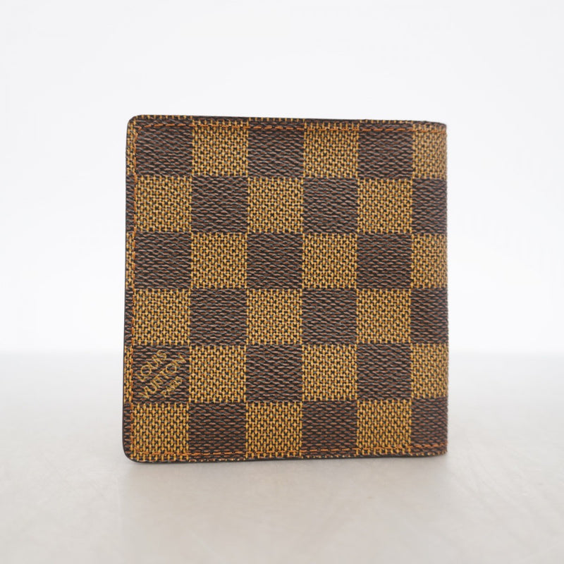 【6gd4708】ルイヴィトン 札入れ ダミエ ポルトビエ６カルトクレディ N61666 エベヌ【中古】メンズ