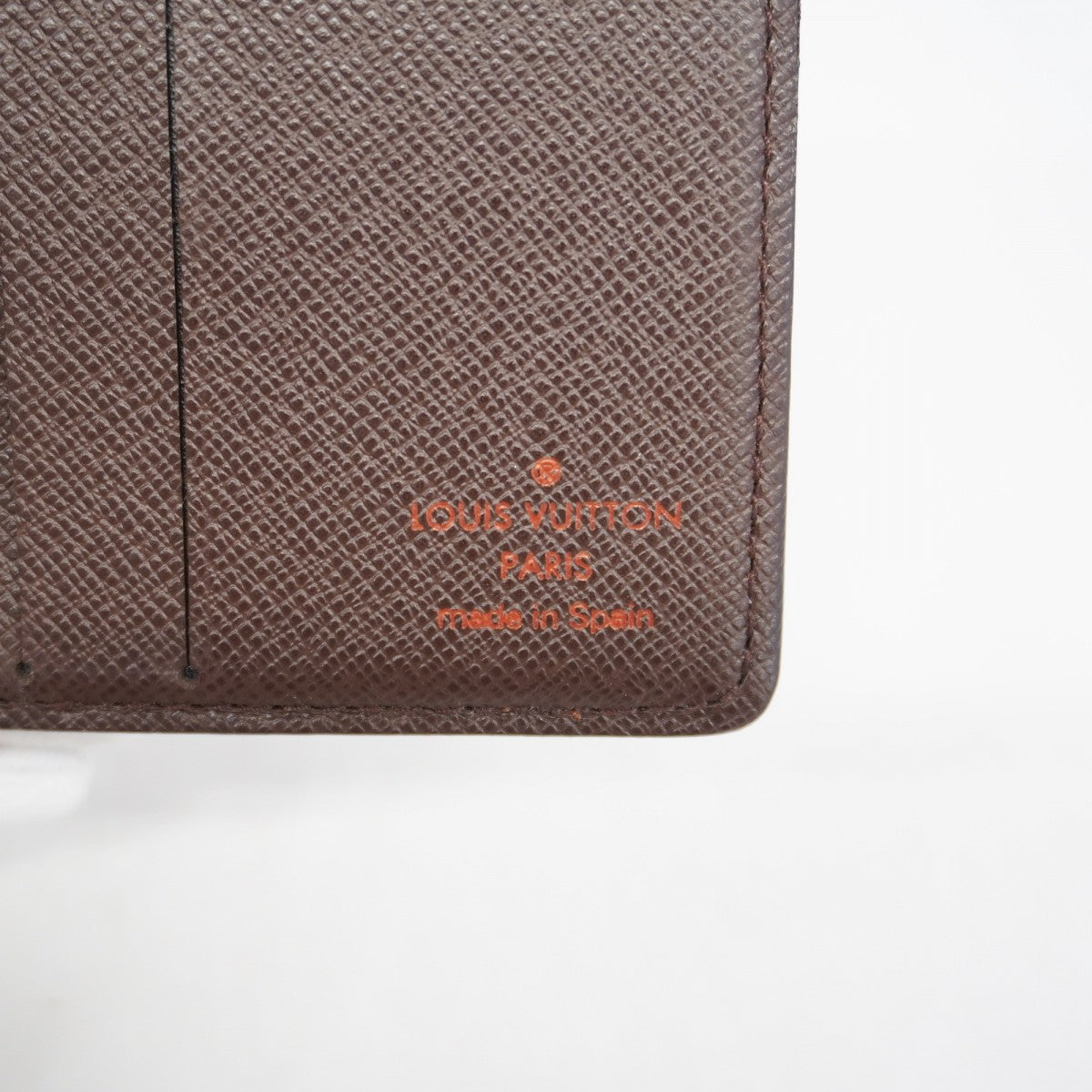 【6gd4708】ルイヴィトン 札入れ ダミエ ポルトビエ６カルトクレディ N61666 エベヌ【中古】メンズ