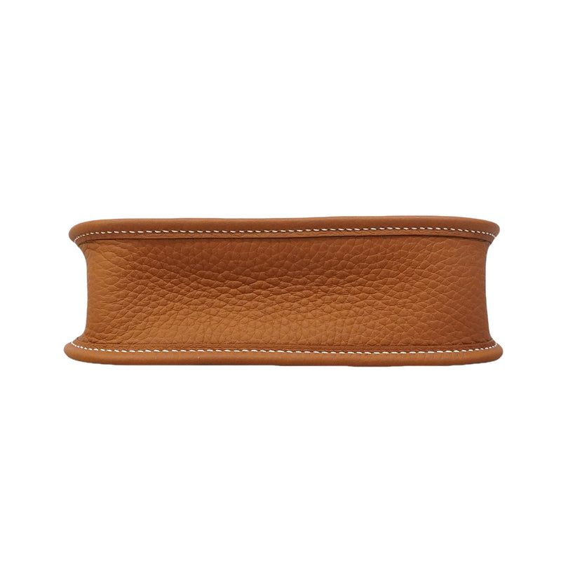 【6gd4709】エルメス ショルダーバッグ エヴリンTPM トリヨンクレマンス ゴールド シルバー金具 K刻印【中古】レディース