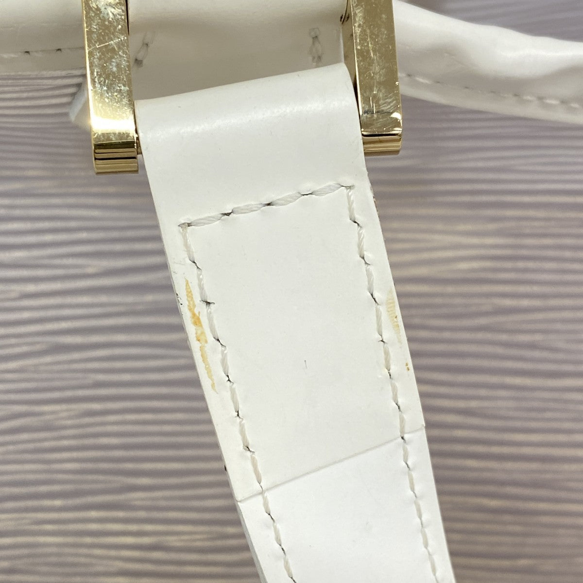 【6gd4718-k】ルイヴィトン ハンドバッグ エピプラージュ ミニラグーンベイ M92263 ホワイト【中古】レディース