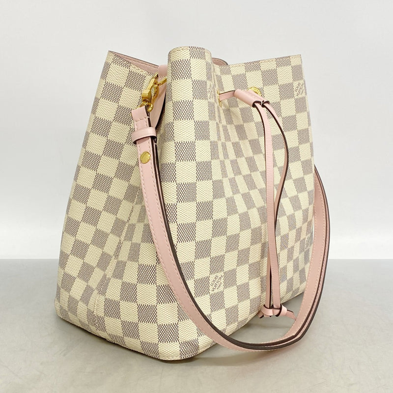 【6gd4719-k】ルイヴィトン ショルダーバッグ ダミエ・アズール ネオノエ N40152 オードローズ【中古】レディース