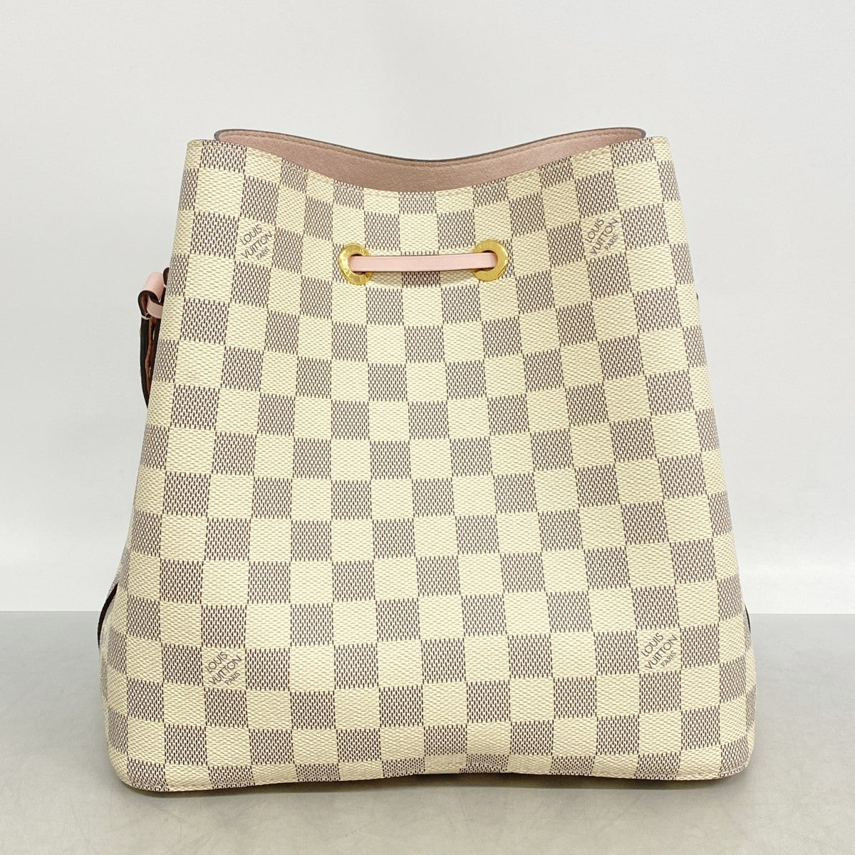 【6gd4719-k】ルイヴィトン ショルダーバッグ ダミエ・アズール ネオノエ N40152 オードローズ【中古】レディース