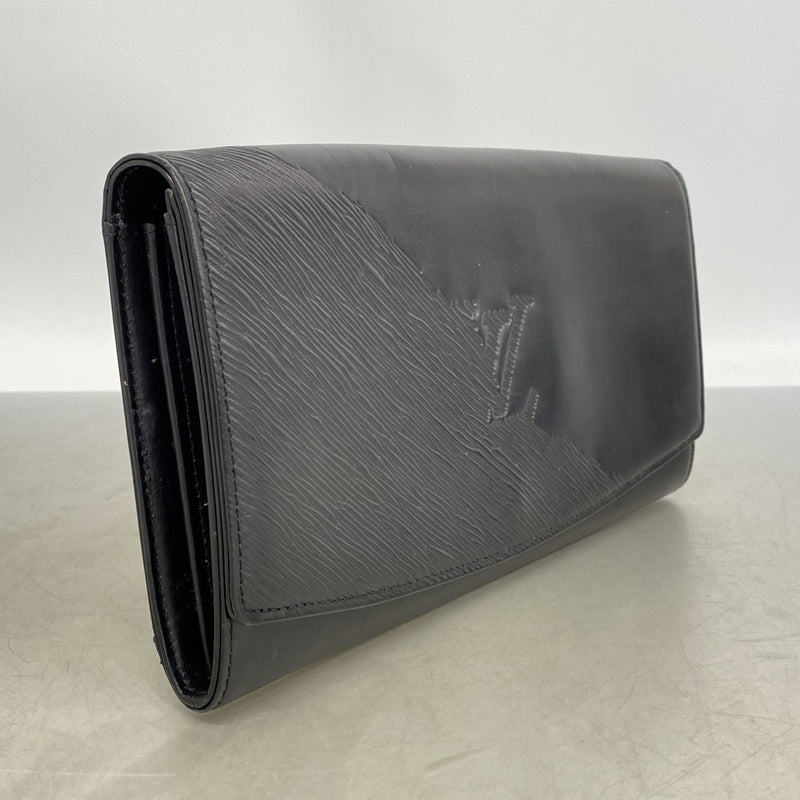 【6gd4722-k】ルイヴィトン クラッチバッグ オペラライン エーゲ M63962 ノワール【中古】レディース