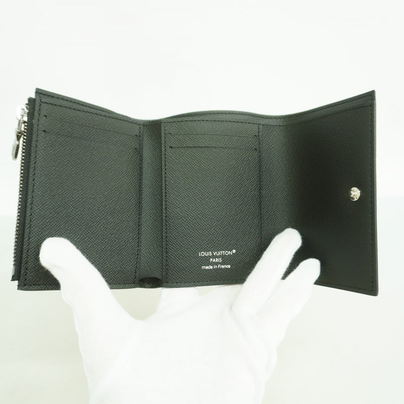 【6gd4729-k】ルイヴィトン 三つ折り財布 モノグラム・エクリプス ヴィクターウォレット M12598 ブラック【中古】メンズ
