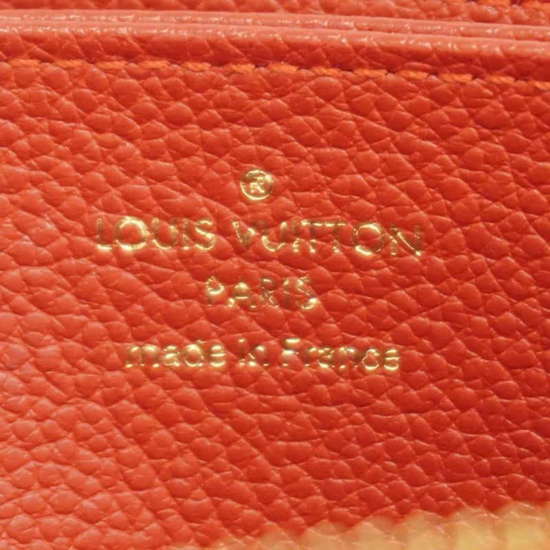 【6gd4730-k】ルイヴィトン 長財布 モノグラム・アンプラント ジッピーウォレット M61865 スリーズ【中古】レディース