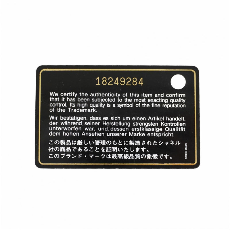 【6gd4745-k】シャネル トートバッグ パリビアリッツ キャンバス ブラック シルバー金具【中古】レディース