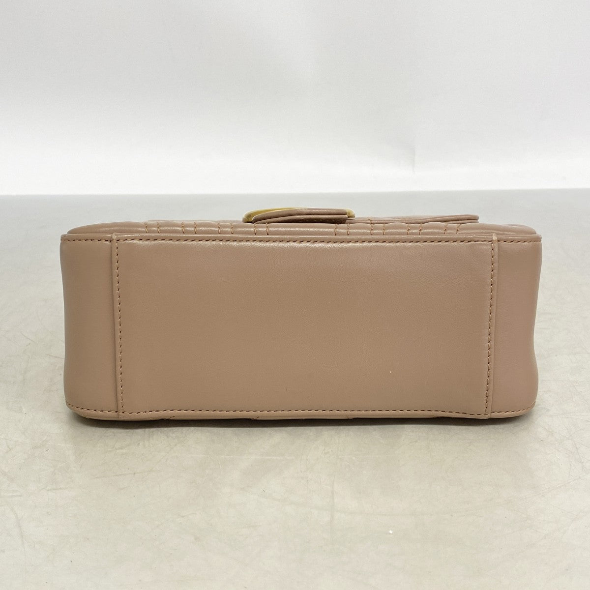 【6gd4754-k】グッチ ハンドバッグ GGマーモント 547260 レザー ブラウン ゴールド金具 2wayバッグ【中古】レディース