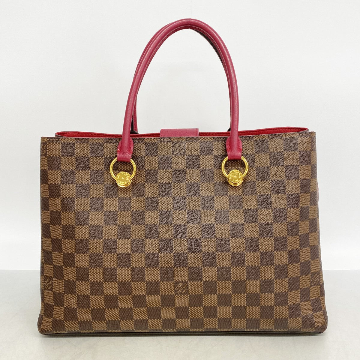 【6gd4757-k】ルイヴィトン トートバッグ ダミエ LVリバーサイド N40052 リドゥヴァン 2wayバッグ【中古】レディース