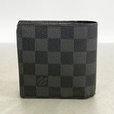 【6gd4761-k】ルイヴィトン 財布 ダミエ・グラフィット ポルトフォイユマルコ M62664 ブラック【中古】メンズ