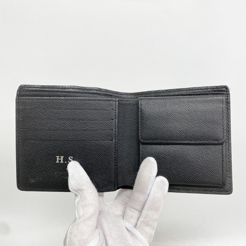 【6gd4761-k】ルイヴィトン 財布 ダミエ・グラフィット ポルトフォイユマルコ M62664 ブラック【中古】メンズ