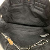 【6gd4763-k】エルメス トートバッグ フールトゥPM キャンバス ブラック シルバー金具【中古】レディース