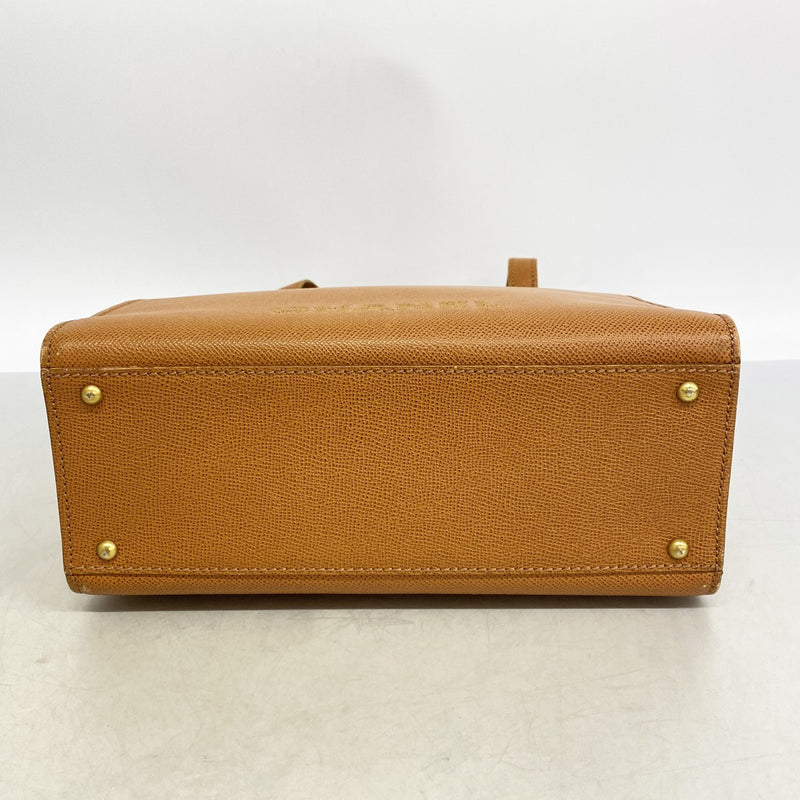 【6gd4764-k】シャネル トートバッグ キャビアスキン ブラウン ゴールド金具【中古】レディース