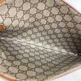 【6gd4766-k】グッチ クラッチバッグ 777165 キャンバス アイボリー シルバー金具【中古】レディース