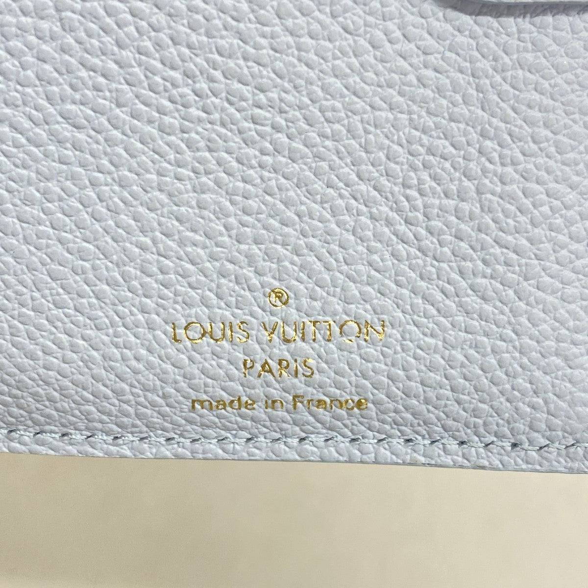 【6gd4771-k】ルイヴィトン 財布 モノグラム・アンプラント ポルトフォイユリサ M83587 ブルーオランプ【中古】レディース